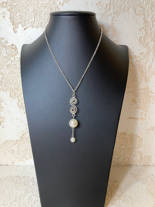 Pearl Swirl Jewelry Set