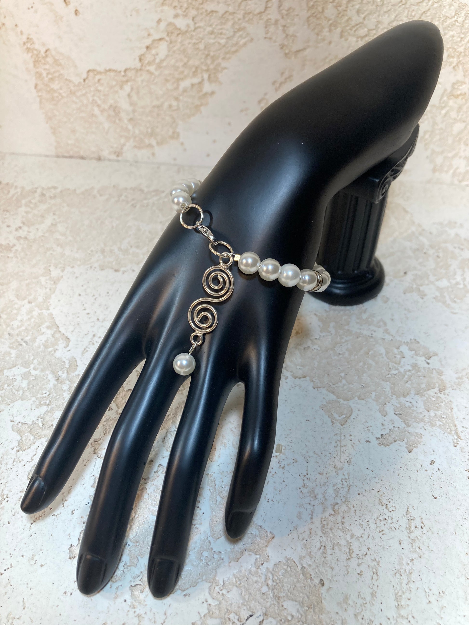 Pearl Swirl Bracelet Jewelry