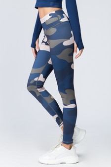 Blue Navy Camo Leggings – Perri\'s Boutique N Style