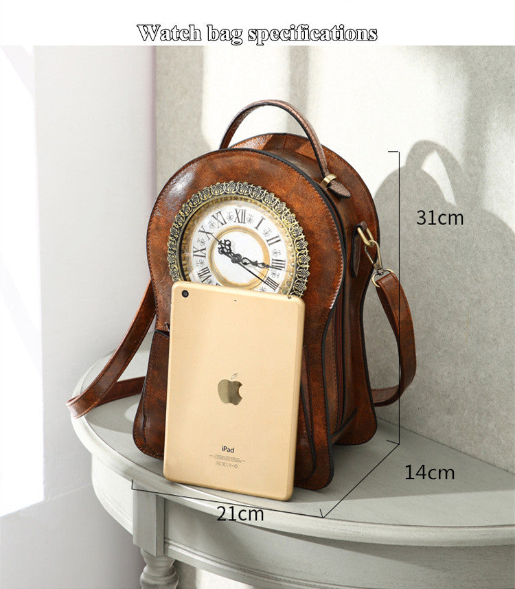 Functional Clock Handbag