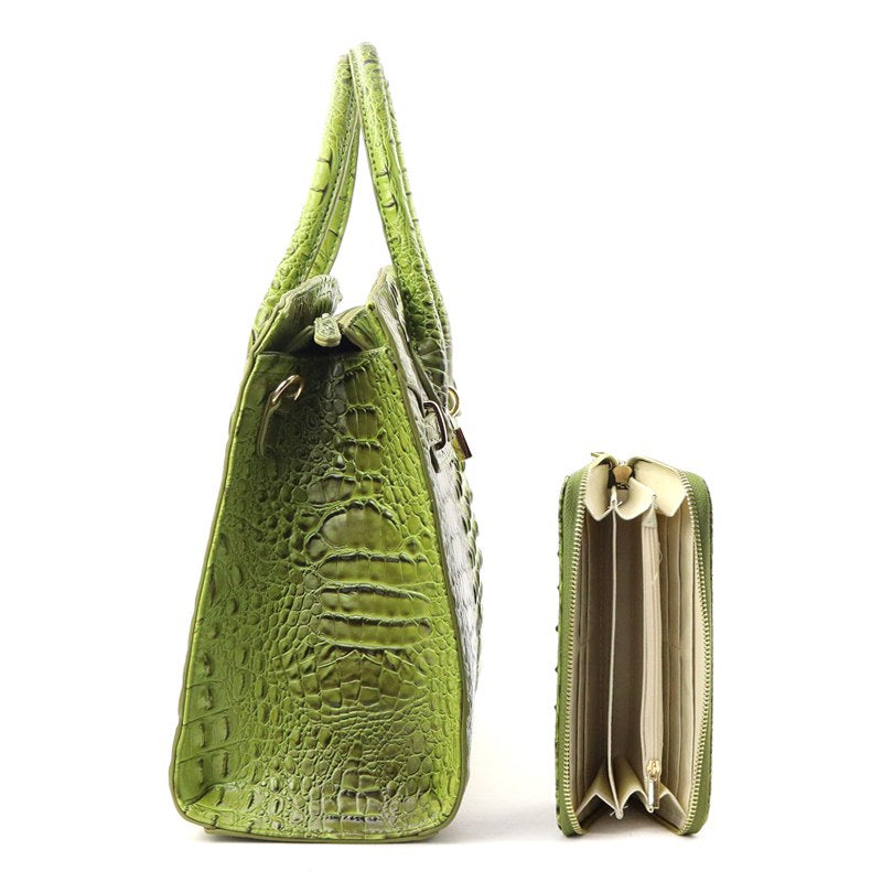 Tamara 3Pc. Satchel Set-Olive Handbag